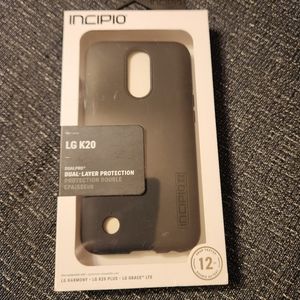 Incipio Dual-Layer Case for LG K20 in Black